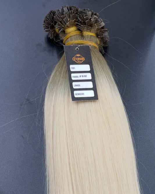 #8/60 Keratin Bondings Dunkelblond zu Platinblond