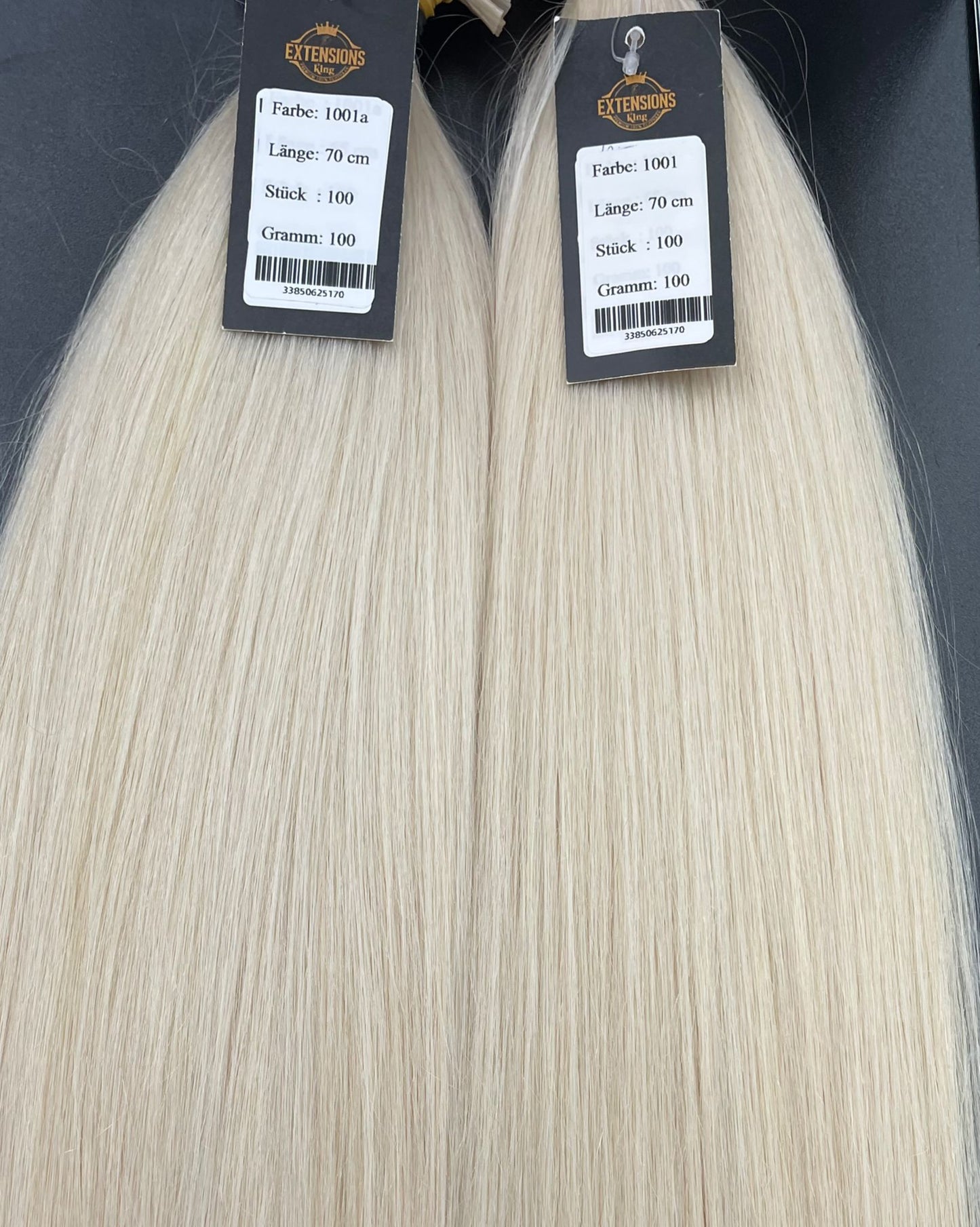 #1001  72cm Keratin Bondings Platinblond