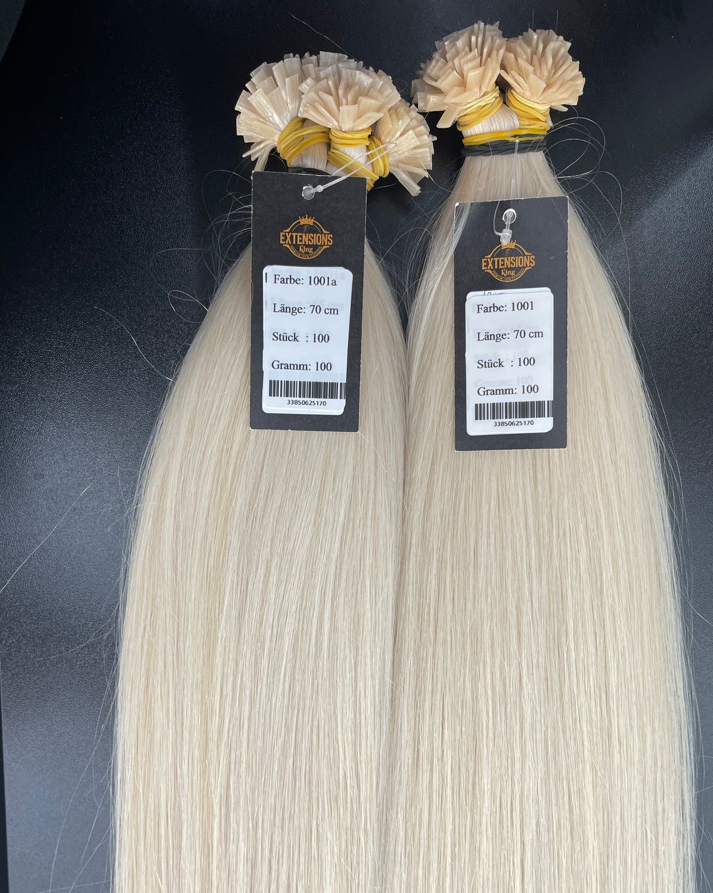 #1001  72cm Keratin Bondings Platinblond