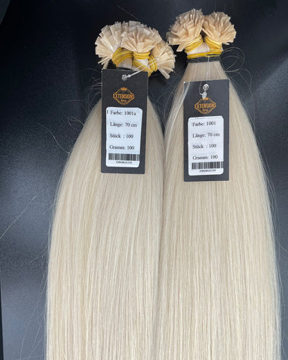 #1001  72cm Keratin Bondings Platinblond