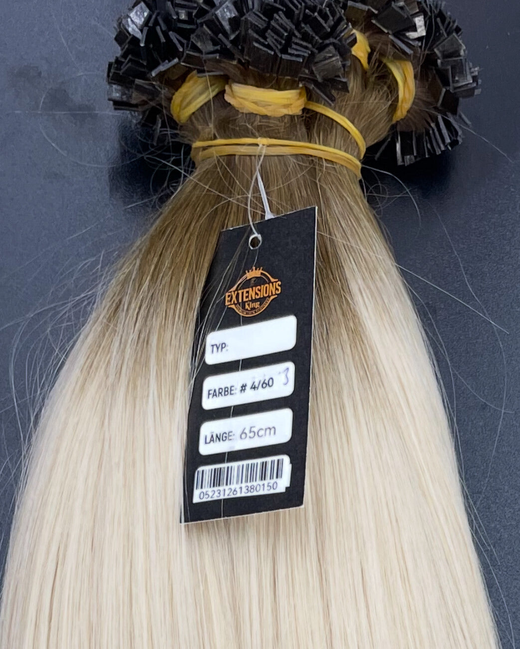 #4/60 Keratin Bondings Mittelbraun zu Aschblond