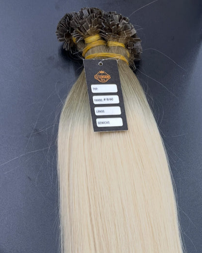 #8/60 Keratin Bondings Dunkelblond zu Platinblond