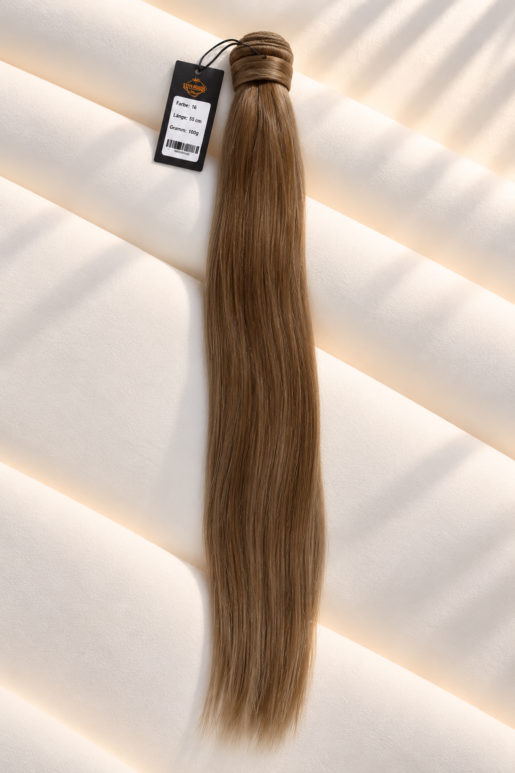 Echthaar Ponytail – 55 cm | 100 g | Farbe 16