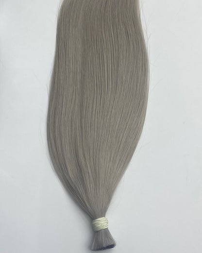 Rohhaar (Schnitthaar) #GREY – 60CM - Premium Echthaar