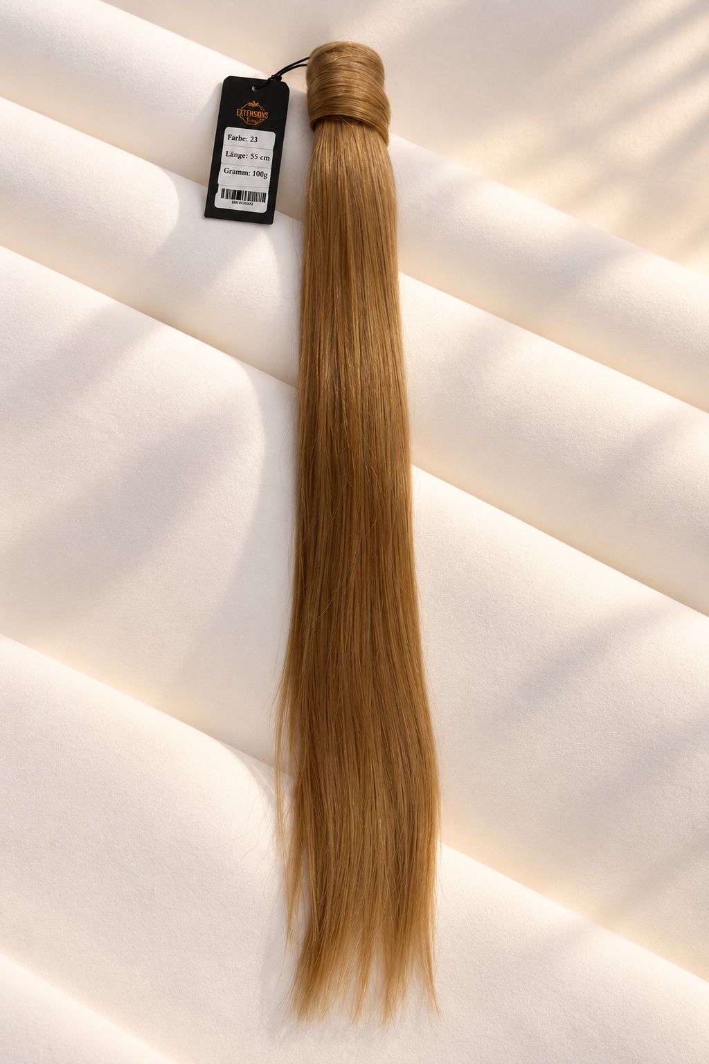 Echthaar Ponytail – 55 cm | 100 g | Farbe 23