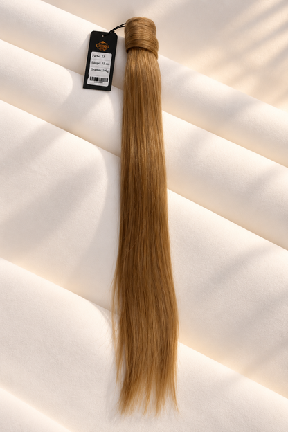 Echthaar Ponytail – 55 cm | 100 g | Farbe 26